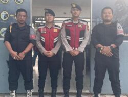 Pastikan Keamanan Lapas Kelas IIA Banyuasin dan Sat Samapta Polres Banyuaisn Gelar Patroli