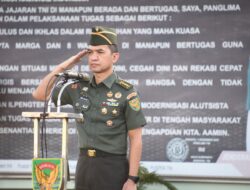 Korem 044/Gapo Gelar Upacara 17-an, Kasad Tekankan Kehadiran Negara Melalui Prajurit untuk Mengatasi Kesulitan Rakyat
