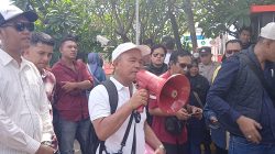 Kasus Dugaan Penyerobotan Tanah, POSE RI Gelar Aksi di Depan MaxOne Hotel