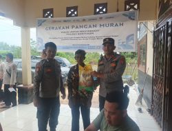 Polres Banyuasin Sukses Gelar Gerakan Pangan Murah, 8 Ton Beras Ludes Terjual