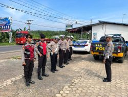 Polres Banyuasin Gelar Patroli Besar-Besaran di Jalur Lintas Timur, Ciptakan Rasa Aman dan Nyaman