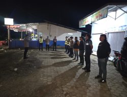 Ciptakan Kondusifitas Kamtibmas, SOC Shift D Polres Banyuasin Gelar KRYD