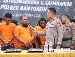 Polres Banyuasin Ungkap Pembunuhan Berencana di Km 40 Jalan Palembang-Betung, Tiga Tersangka Diamankan