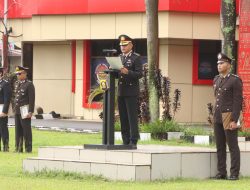 Polres Banyuasin Sukses Gelar Upacara Peringati Hari Sumpah Pemuda ke-97