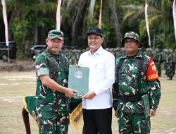 Kasad Tutup TMMD ke-126 TA. 2025 di Wilayah Korem 044/Gapo