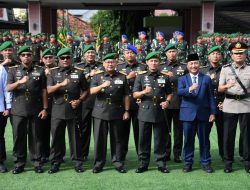 Danrem 044/Gapo Hadiri Upacara Peringatan Hari Juang TNI AD ke-80 Tahun 2025
