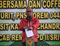 Korem 044/Gapo Gelar Olahraga Bersama dan Coffee Morning, Pererat Soliditas Prajurit, Media, dan Mitra