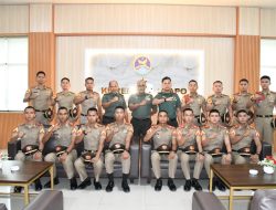 Danrem 044/Gapo Terima Audiensi Taruna Akmil