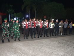 Polres Banyuasin Gelar Patroli Terpadu Jaga Kondusivitas Menuju Akhir Tahun