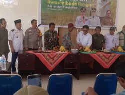 Tasyakuran Swasembada Pangan Nasional Digelar Di kantor IP2MP Karang Agung, BRMP Tungkal Ilir