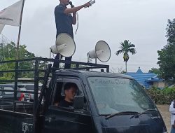 Kantor Inspektorat Banyuasin Didemo, Auditor Diminta Transparan