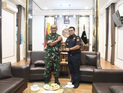 Kepala Bea Cukai Palembang Audiensi dengan Danrem 044/Gapo, Perkuat Sinergi Pengawasan Wilayah