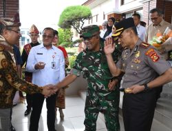 Danrem 044/Gapo Sambut Kedatangan Duta Besar India untuk Indonesia