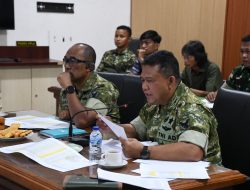 Danrem 044/Gapo Ikuti Rakor Percepatan Opla dan Cetak Sawah
