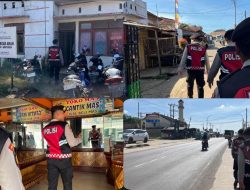 Polres Banyuasin Intensifkan Patroli Jalan Kaki Untuk Cekatan dan Cegah Kriminalitas