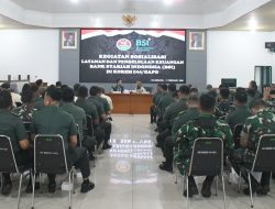 Korem 044/Gapo Dukung Kesejahteraan Personel Melalui Sosialisasi Perbankan Syariah BSI