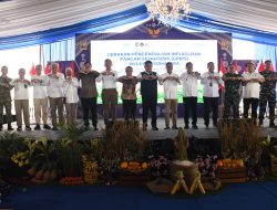 Komitmen Bersama Jaga Pangan dan Inflasi, Kasrem 044/Gapo Hadir di Seremoni Strategis Sumatera