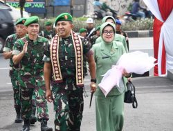 Sarat Tradisi dan Kehormatan, Estafet Kepemimpinan di Korem 044/Gapo Resmi Bergulir