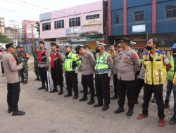 Polres Banyuasin Pimpin Langsung Perbaikan Jalan Lintas Timur, Dukung Gerakan Asri Indonesia