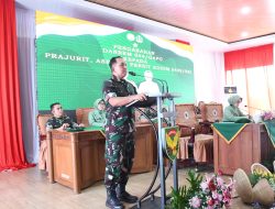 Danrem 044/Gapo Kunjungi Kodim 0402/OKI, Berikan Arahan dan Motivasi kepada Prajurit