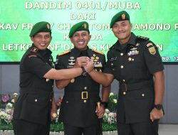 Sertijab Dandim 0401/Muba, Danrem 044/Gapo : Wujud Regenerasi Kepemimpinan di TNI AD