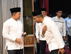 Danrem 044/Gapo Hadiri Penutupan Safari Ramadhan 1447 H Di Griya Agung     Penrem 044/Gapo, 16 Maret 2026