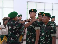 Laporan Korps 1 April 2026, Danrem 044/Gapo : Pangkat Bukan Sekadar Simbol, Tapi Tanggung Jawab