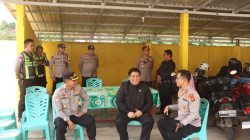 Polres Banyuasin Gelar Pengamanan Ketat dan Pengecekan Gereja Menjelang Peringatan Wafat Isa Almasih