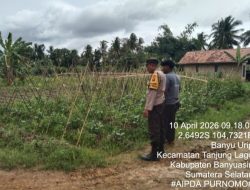 Bhabinkamtibmas Polsek Tanjung Lago Gerakkan P2B di Desa Banyu Urip Dukung Swasembada Pangan Nasional