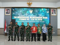 Rakornis TMMD ke-128 Digelar, Korem 044/Gapo Pastikan Kesiapan Maksimal