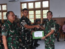 Cetak Prajurit Produktif, Korem 044/Gapo Rampungkan Bimtek Pertanian
