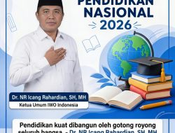 Hardiknas 2026 : Ketum IWO Indonesia Ajak Seluruh Elemen Bangsa Perkuat Partisipasi Semesta demi Pendidikan Bermutu