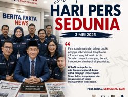 Pimpinan Redaksi Berita Fakta News H. Darwis Akbar, SH, MM Berikan Pencerahan di Hari Pers Sedunia