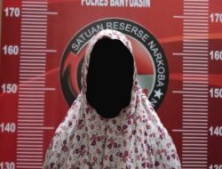 UNGKAP KASUS NARKOBA JENIS SABU 37 GRAM, SATRESNARKOBA POLRES BANYUASIN AMANKAN SEORANG IRT