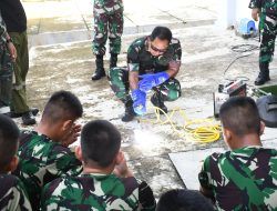 Pembekalan Welding, Korem 044/Gapo Tingkatkan Kapabilitas Prajurit Yon TP 950