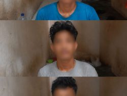 Berkat Informasi Warga Polsek Air Kumbang Amankan 3 Terduga Pencuri Kabel Tower BTS Senilai Rp 10.4 Juta