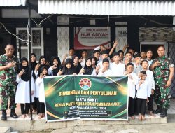 Korem 044/Gapo Laksanakan Kegiatan Karya Bakti Rehabilitas Panti Asuhan Nur Asiyah 
