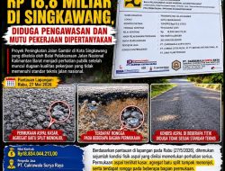Proyek Jalan Gambir Singkawang Disorot, Dugaan Mutu Aspal Tidak Sesuai Standar