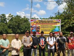 Negara Hadir di Sungai Pawan, Aktivitas PETI Diperingatkan: Jangan Coba-Coba Melawan Hukum