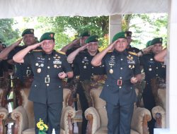 Danrem 044/Gapo Hadiri Tradisi dan Serah Terima Jabatan Danyonarmed 15/Cailendra