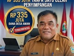 REKOR LUAR BIASA! CAMAT SAFII BUKTIKAN KINERJA BERSIH, KELOLA DANA RP 335 JUTA TANPA CELAH PENYIMPANGAN      