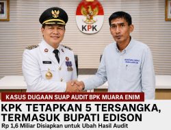 KPK Ungkap Dugaan Suap Audit BPK Muara Enim, Rp1,6 Miliar Disiapkan untuk Ubah Temuan Pemeriksaan