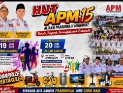 Semarak HUT Ke 15 APM, Dari Aspirasi Menuju Aksi Nyata