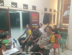 Nobar Pesta Bola Dunia 2026 di Polsek Rantau Bayur ,Kapolsek Ajak Pemuda Jaga Kondusivitas